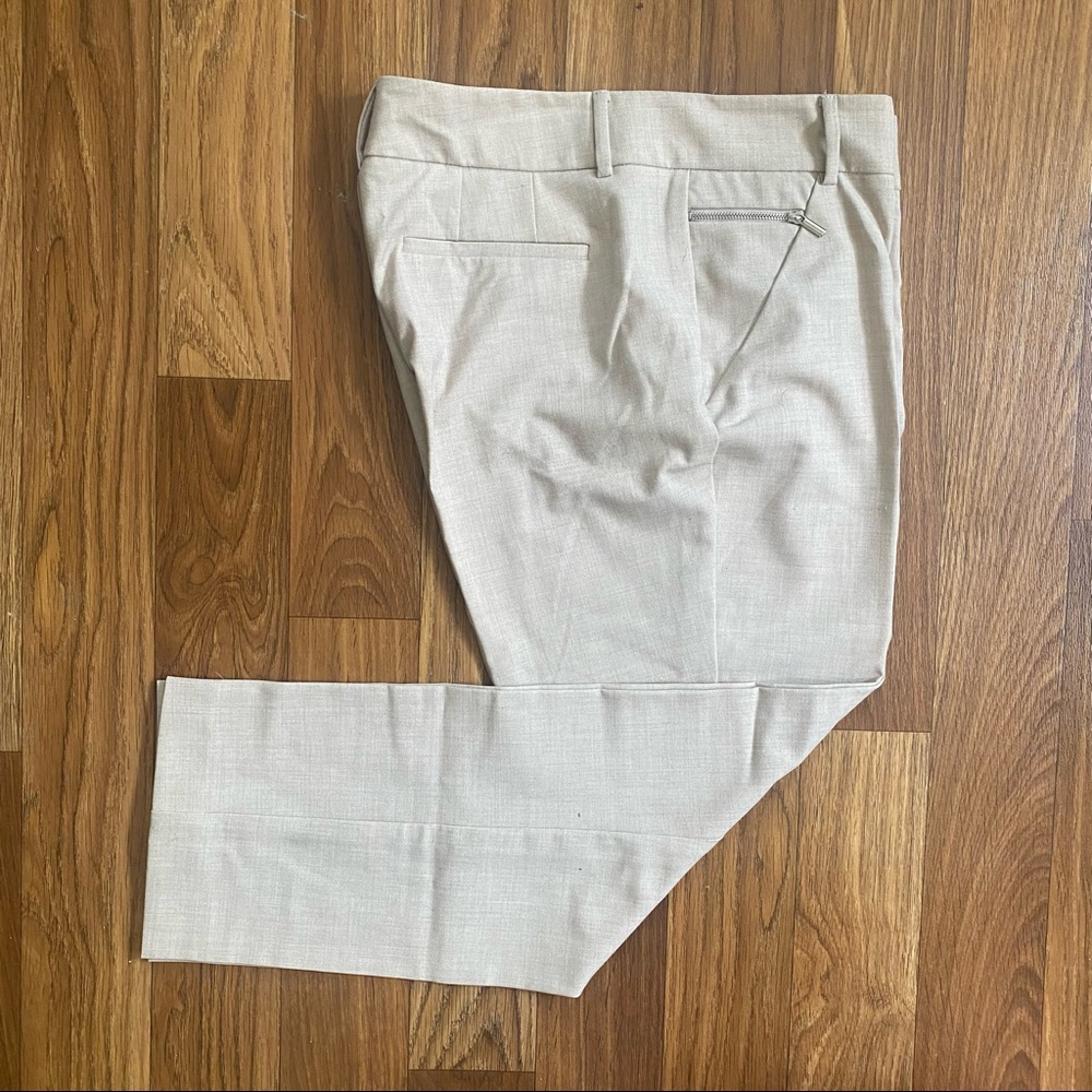 NY&Co Tan Dress Ankle Pants